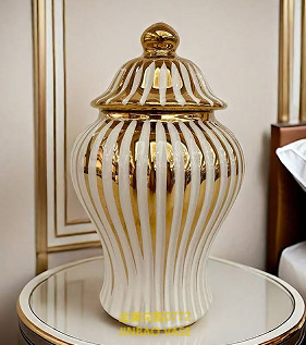 Nordic creative ceramic vases, rotating aesthetic ornaments, high-end living room entrance hall tabletop, dining table, dried flower decorations pic 36