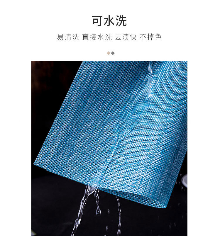 速卖通跨境pvc餐垫防水防油日式隔热餐桌垫酒店餐厅咖啡厅西餐垫详情12