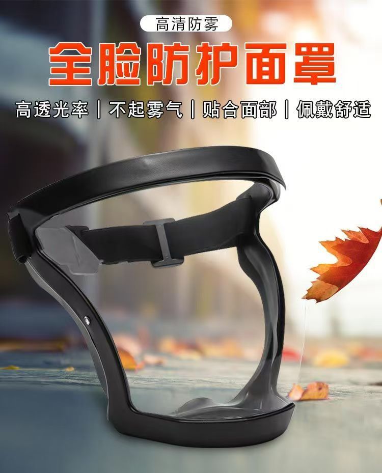 全脸防护多功能防护面罩打农药电焊防雾面罩泼水节打水仗防护眼镜详情1