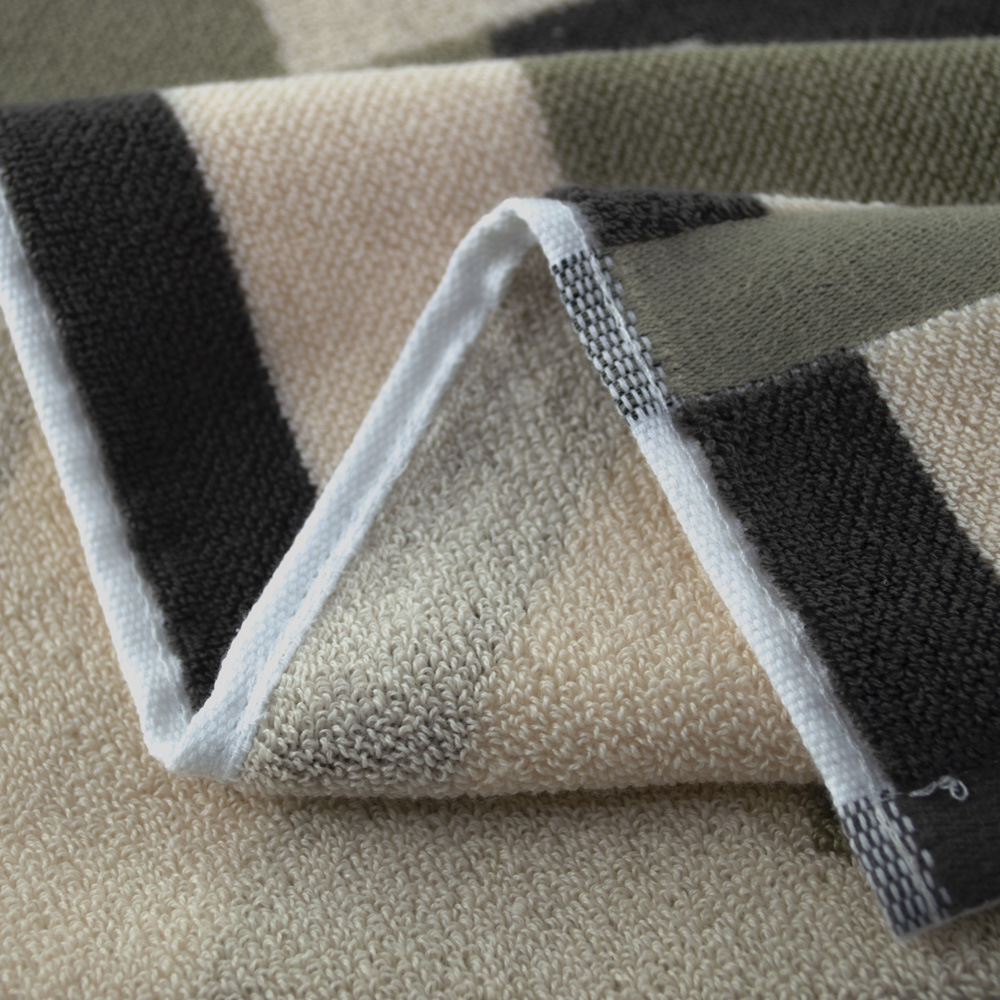 毛巾纯棉加厚面巾极限股色织提花全棉毛巾柔软吸水成人洗脸巾批发详情3