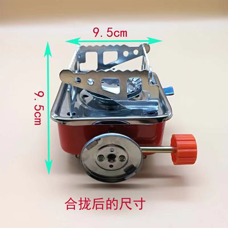 厂家直供户外迷你便携式小方炉野营折叠卡式炉瓦斯燃气野炊炉具详情4