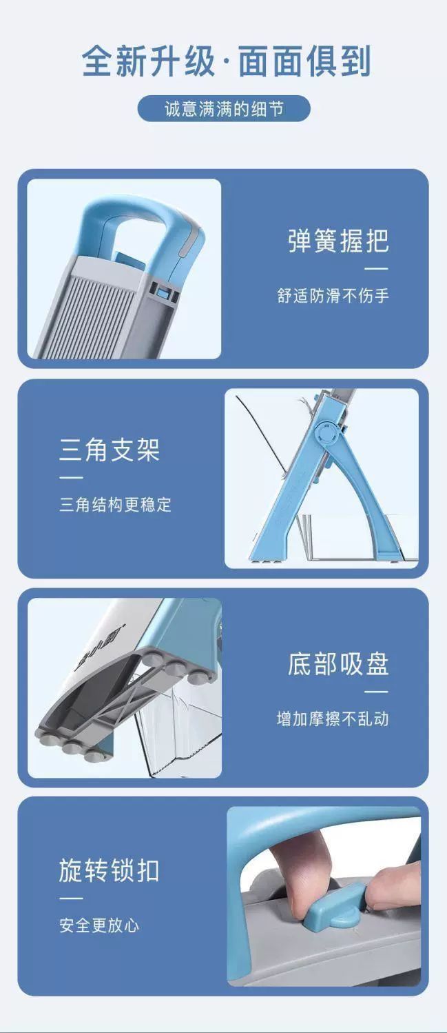 跨境小厨房多功能切菜神器家用切丁切片切菜机懒人切土豆丝黄瓜丝详情13