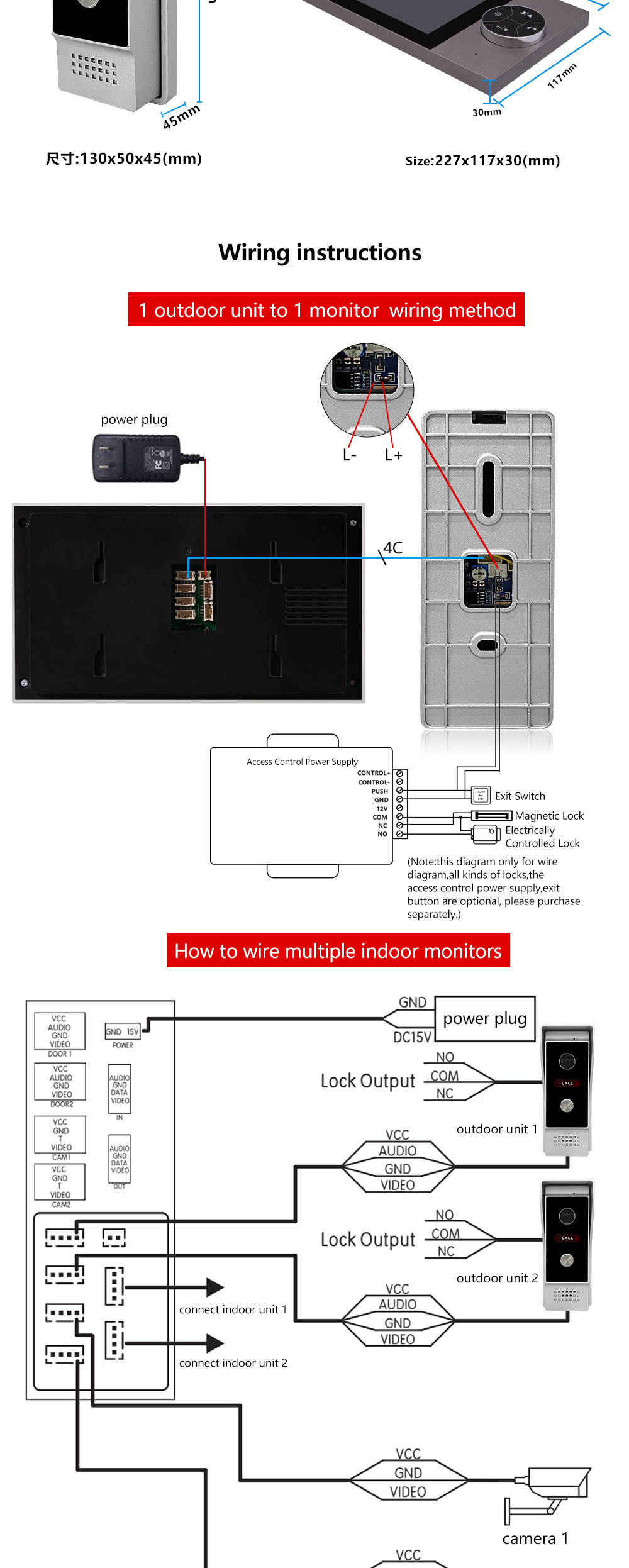 TUYA Video doorbell, WIFI motion detection access control system, remote unlocking, high-definition video doorbell, smart TUYA, wholesale for foreign trade pic 15