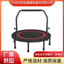 健身蹦床跨境热销成人健身蹦蹦床折叠款蹦床健身房跳床可一键收纳详情21