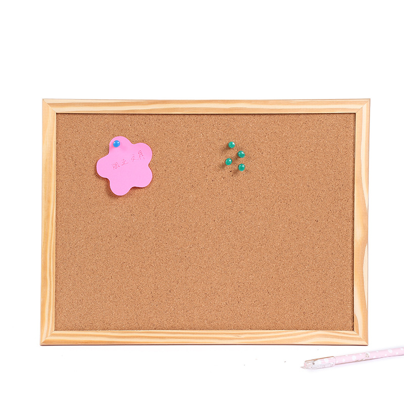 Creative dual-function combination board pin-fixed cork board magnetic writing whiteboard size can be customized factory wholesale pic 4