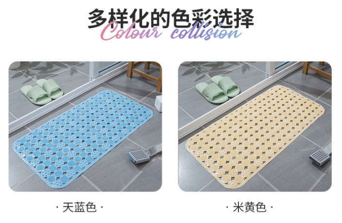 防滑浴室垫LV实色新款水晶带刺洗澡垫按摩垫吸盘卫浴吸盘垫详情6