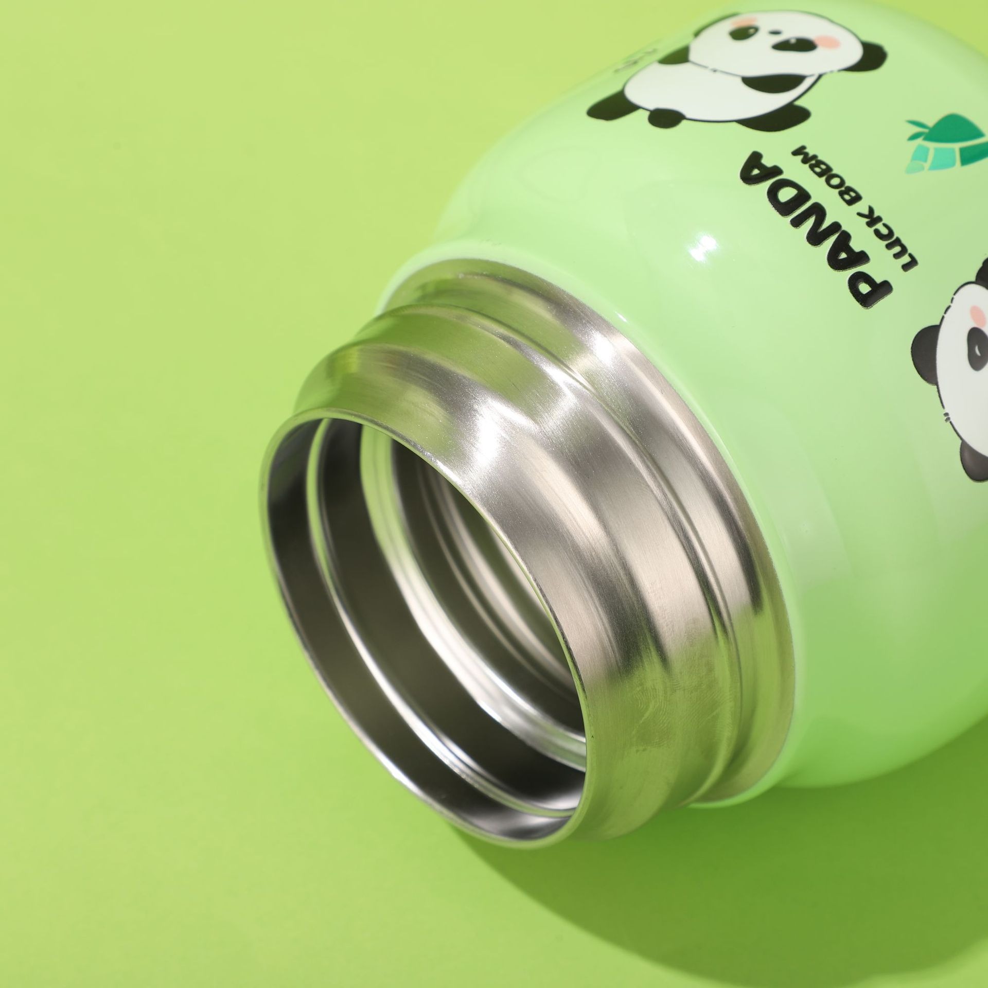 国潮产品316不锈钢熊猫泡泡焖烧杯可爱女生高颜值保温杯双层带杯勺批发详情10