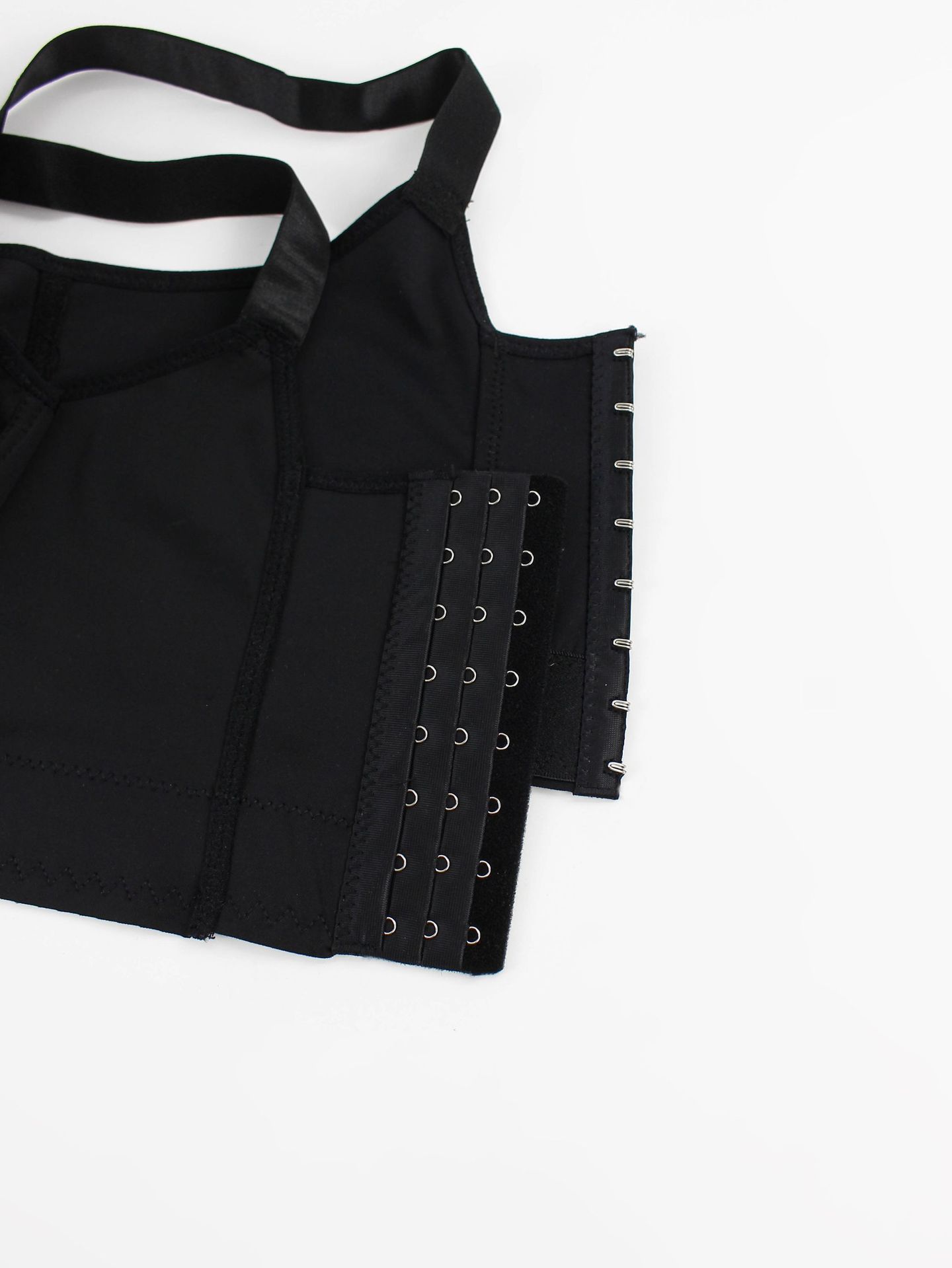 跨境欧美无痕光面钢圈内衣聚拢上托调整型文胸运动美背深V胸罩详情14