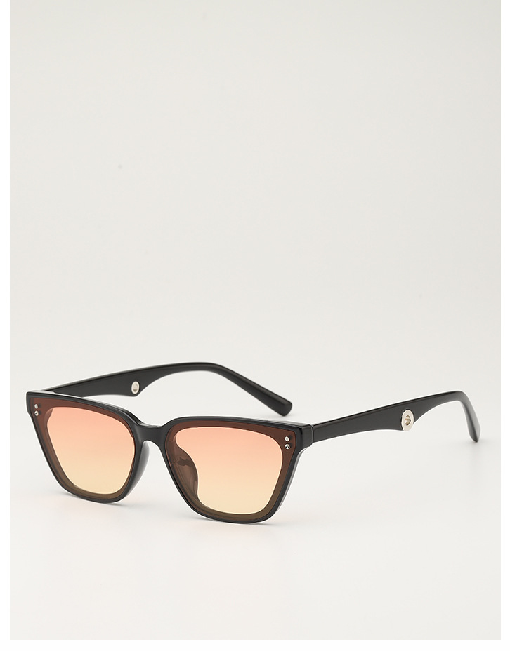 复古窄框墨镜时髦辣妹风小众高级感方圆脸太阳镜防紫外线太阳眼镜详情12