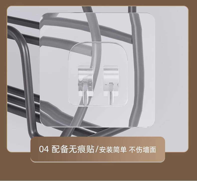 门后鞋架壁挂式宿舍简易门口免打孔浴室墙上置物鞋子收纳神器详情22