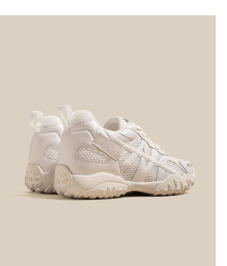 小个子内增高女鞋真皮德训鞋女款夏季透气网面阿甘鞋休闲运动板鞋详情20