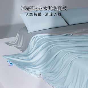A类100支兰精天丝四件套冰丝床单夏季凉感被套真丝滑裸睡床上用品详情16