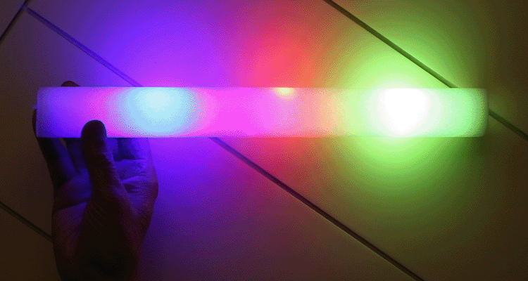 手持演唱会荧光棒大号晚会应援棒批发七彩海绵氛围一次性发光棒详情4