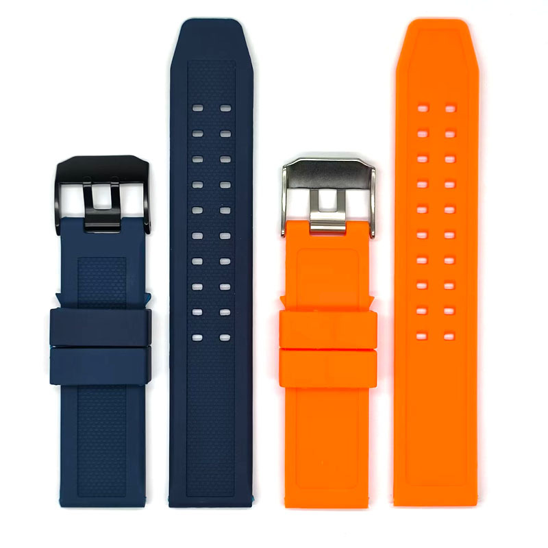 亚马逊代用鲁美诺时户外硅胶表带23MM手表表带批发潜水手表带男款详情8