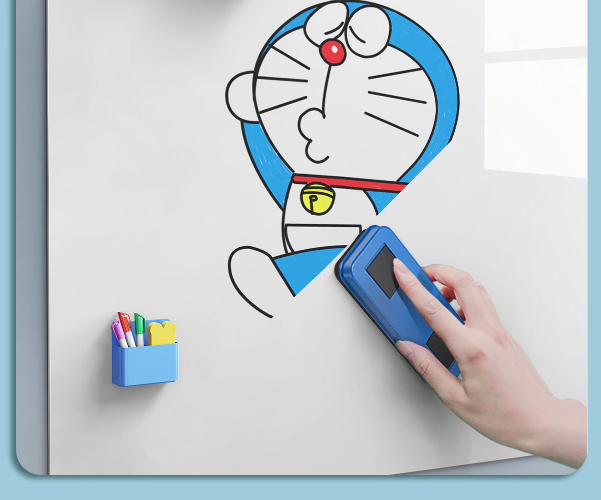 白板磁吸小黑板儿童家用教学用写字板可擦记事涂鸦板可移除不伤墙详情18