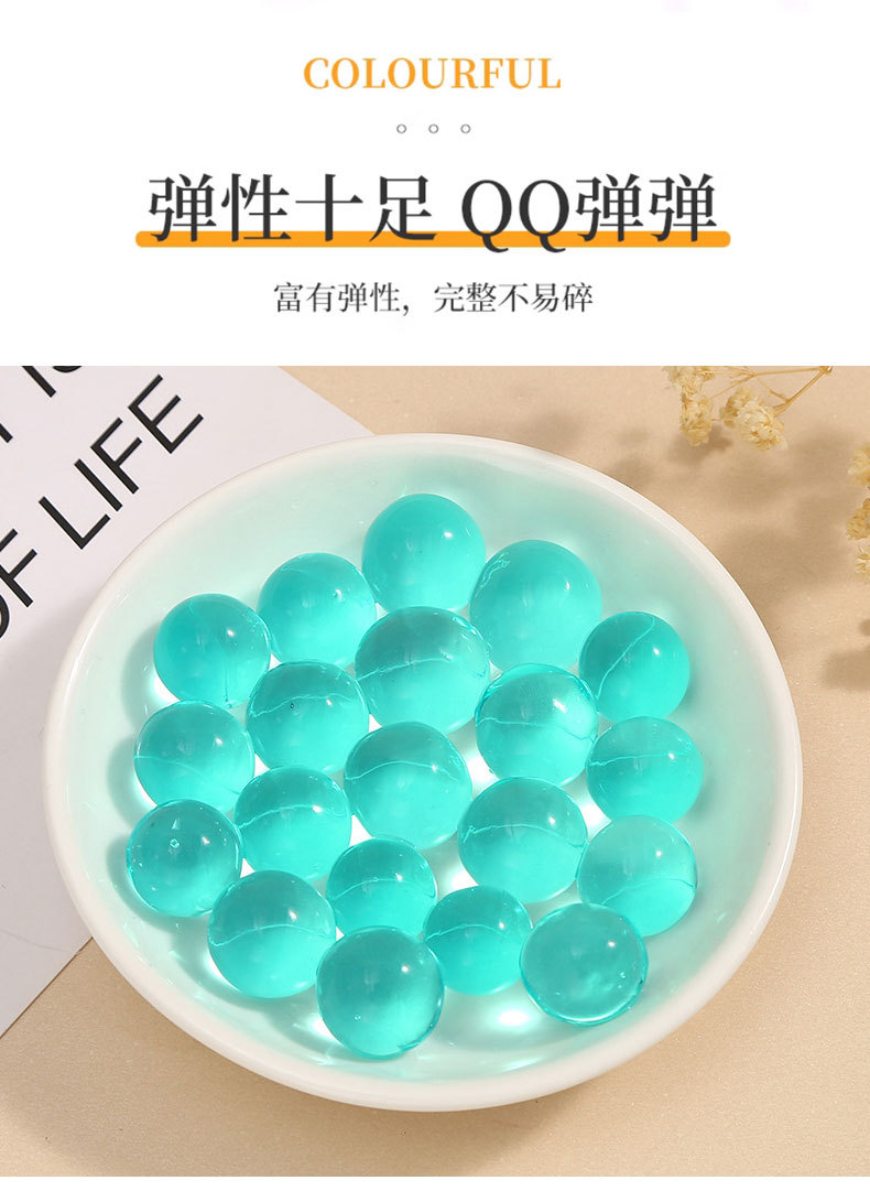 DIY Bubble Big Bead Crystal Ocean Baby Water Absorption Bead Toy, Bubble Big Bead, Bubble Big Ball, Water Magic Ball Grow bigger pic 4