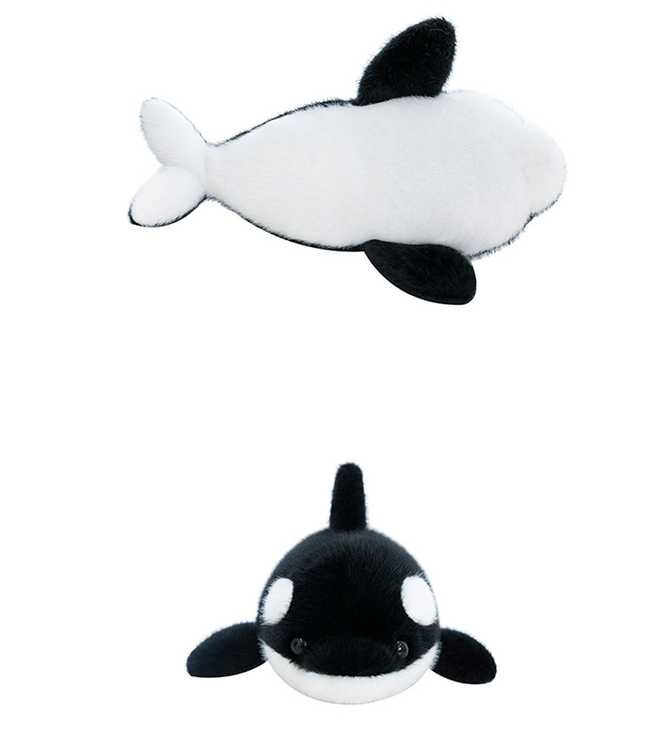 Ocean Series Black Tiger and Whale plush toys, aquarium souvenirs, Seal Palm Treasure event, and shark spray pic 6