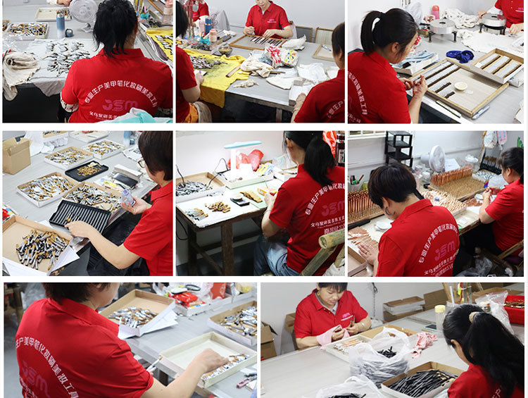 源头工厂极细美人鱼拉线笔3支装彩绘美甲勾线笔画花笔批发美容护肤彩妆详情8