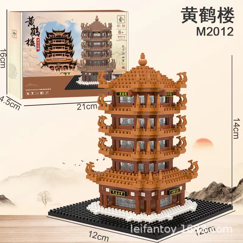 Large-sized Suzhou Dream Garden Chinese-style architectural puzzle micro-particle assembly building block toy gift display model pic 16