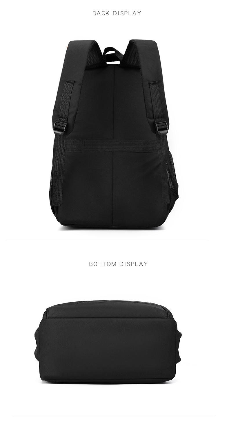 外贸新款双肩包男商务潮流休闲电脑背包通勤学生书包大容量旅行包详情25