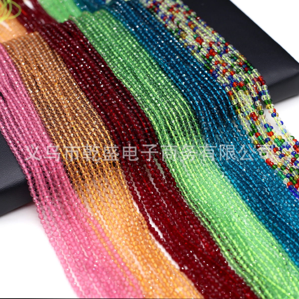 Natural stone, semi-precious stone, synthetic glass cut, spinel, small beads, DIY jewelry accessories, handmade wholesale pic 1