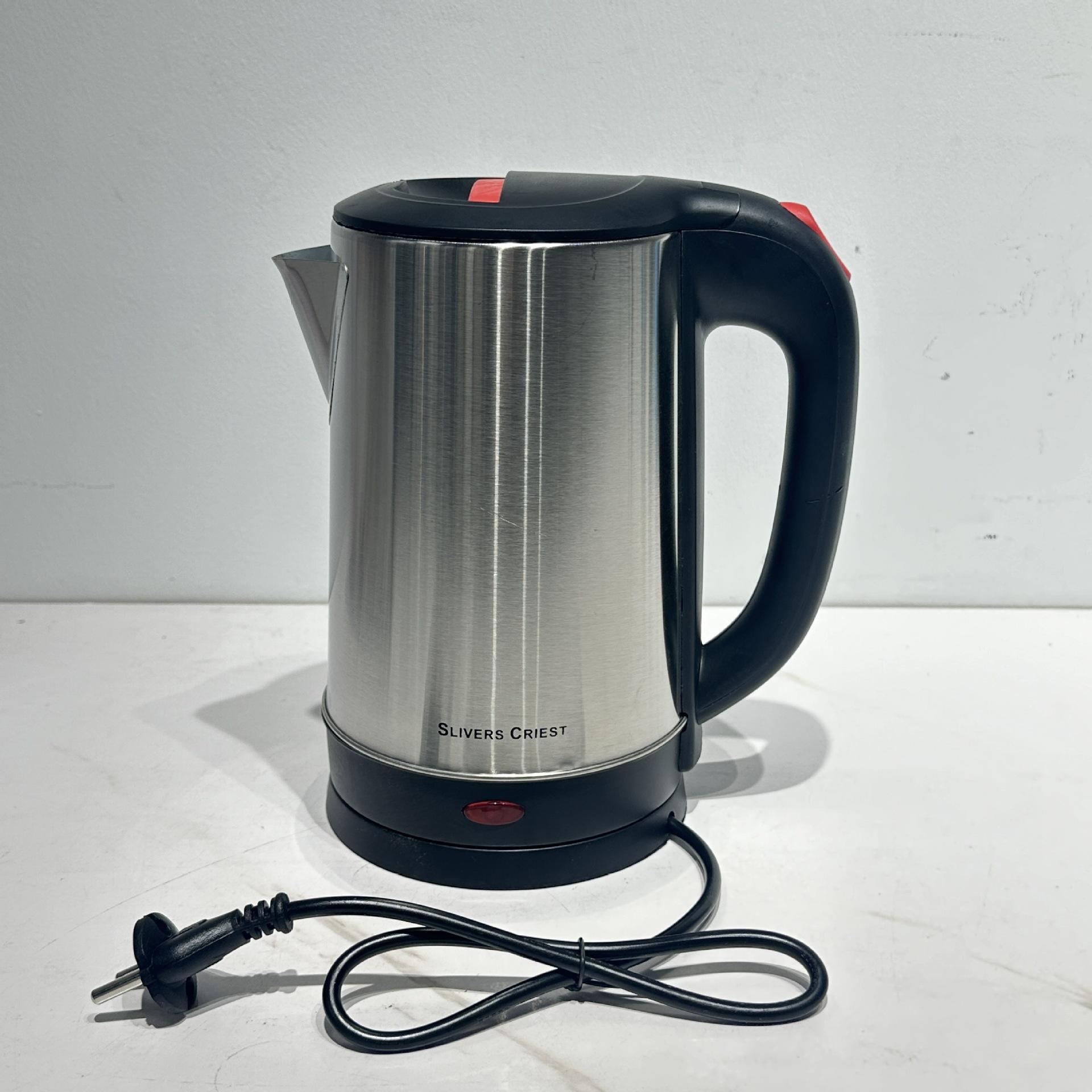 外贸出口electrickettle不锈钢2.3L电热水壶内钢盖电热水壶跨境详情3