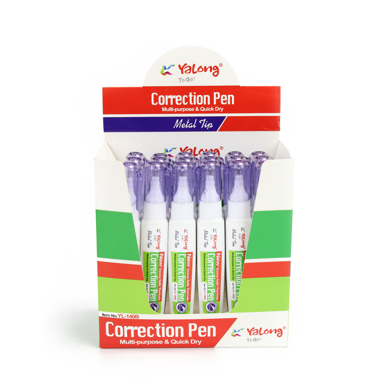 Yalong Cross-border Wholesale offers high-quality student stationery, quick-drying metal pen tips, correction pens and fluid stationery products pic 7