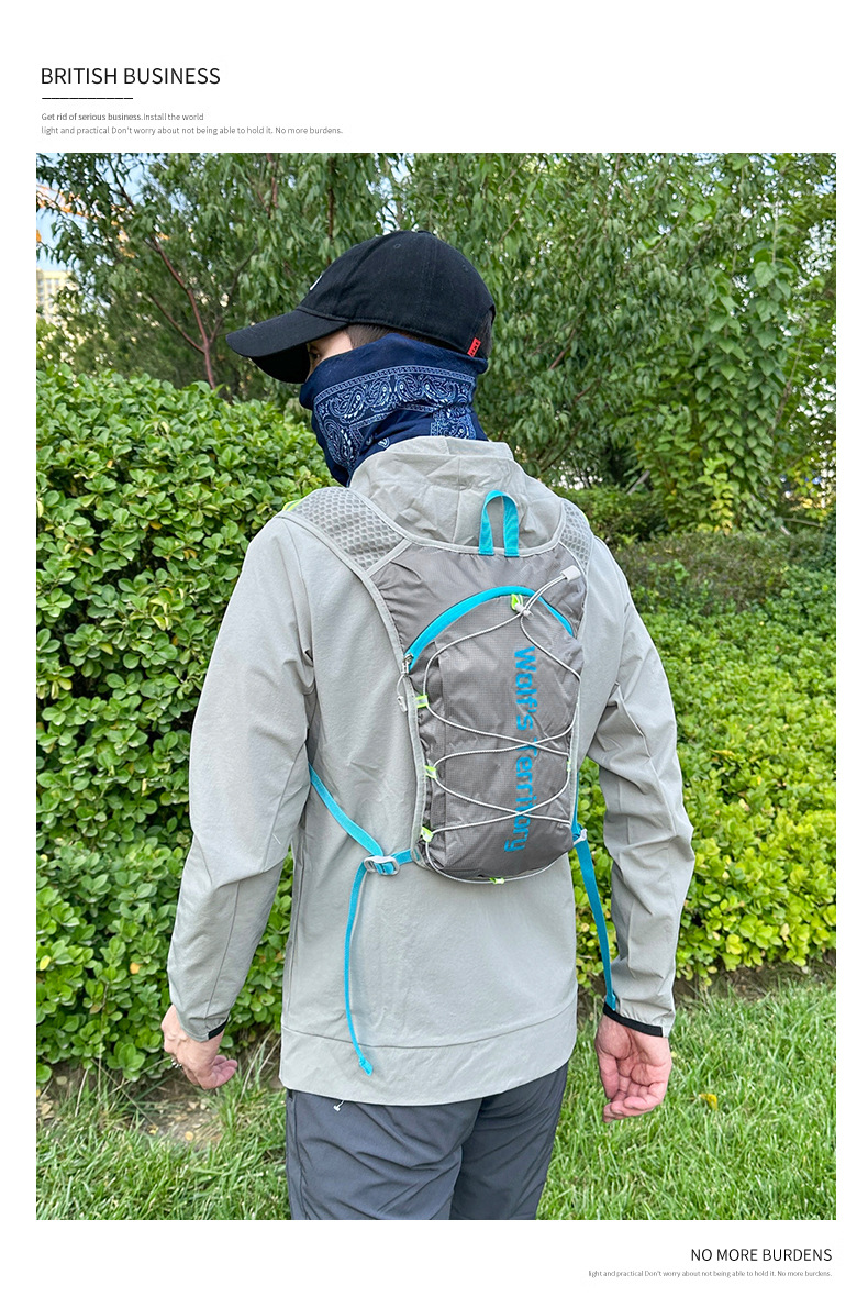 Outdoor cross-country backpacking, marathon running backpacking, hiking small mountain climbing backpack, mountain bike cycling, sports water bag backpacking pic 18