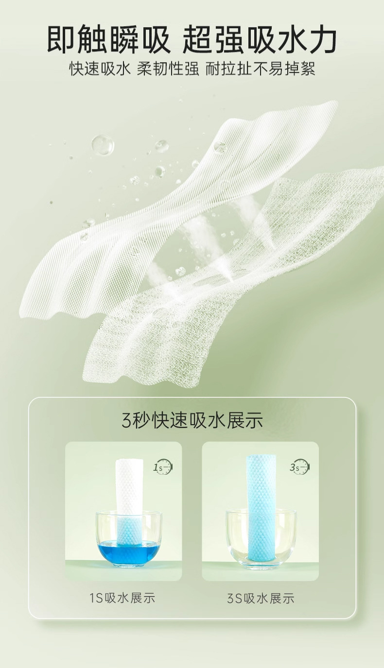 淘小布洗脸巾纯棉全棉柔巾家用洗面巾挂抽式加厚一次性擦脸批发详情7