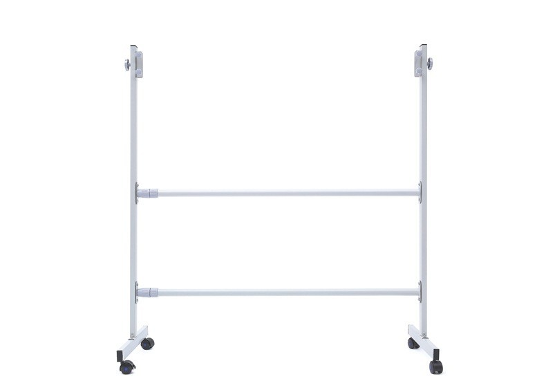 The T-555 whiteboard stand in stock is adjustable, and the display cabinet has a mobile bracket. It is universal, thickened and very stable for blackboards and green boards pic 5