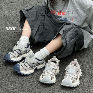 2025年夏季新款儿童老爹鞋时尚旋转扣童鞋单网透气男女童运动跑鞋详情21