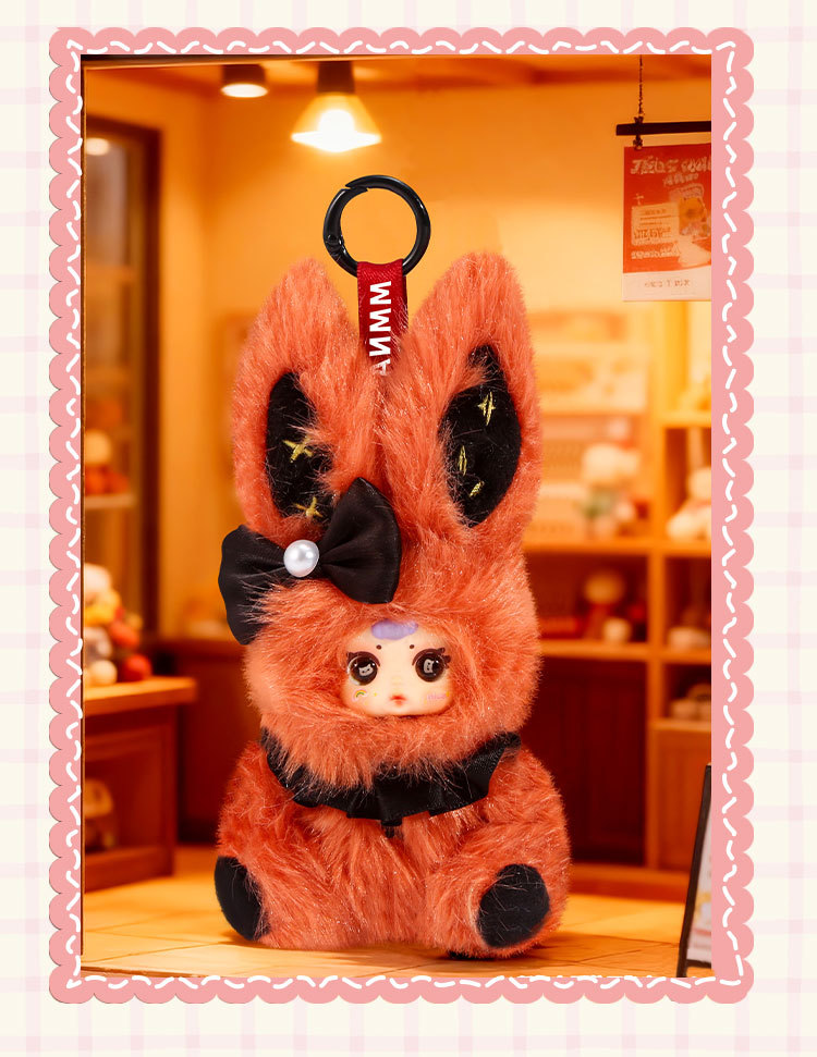 mm milk candy mini Rabbit plush blind box Backpack Pendant Pendant Cartoon cute doll toy gift Blind box wholesale pic 16