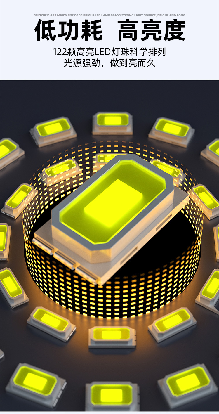 工厂直供户外太阳能璧灯旋转分体防水路灯人体感应道路照明庭院详情6