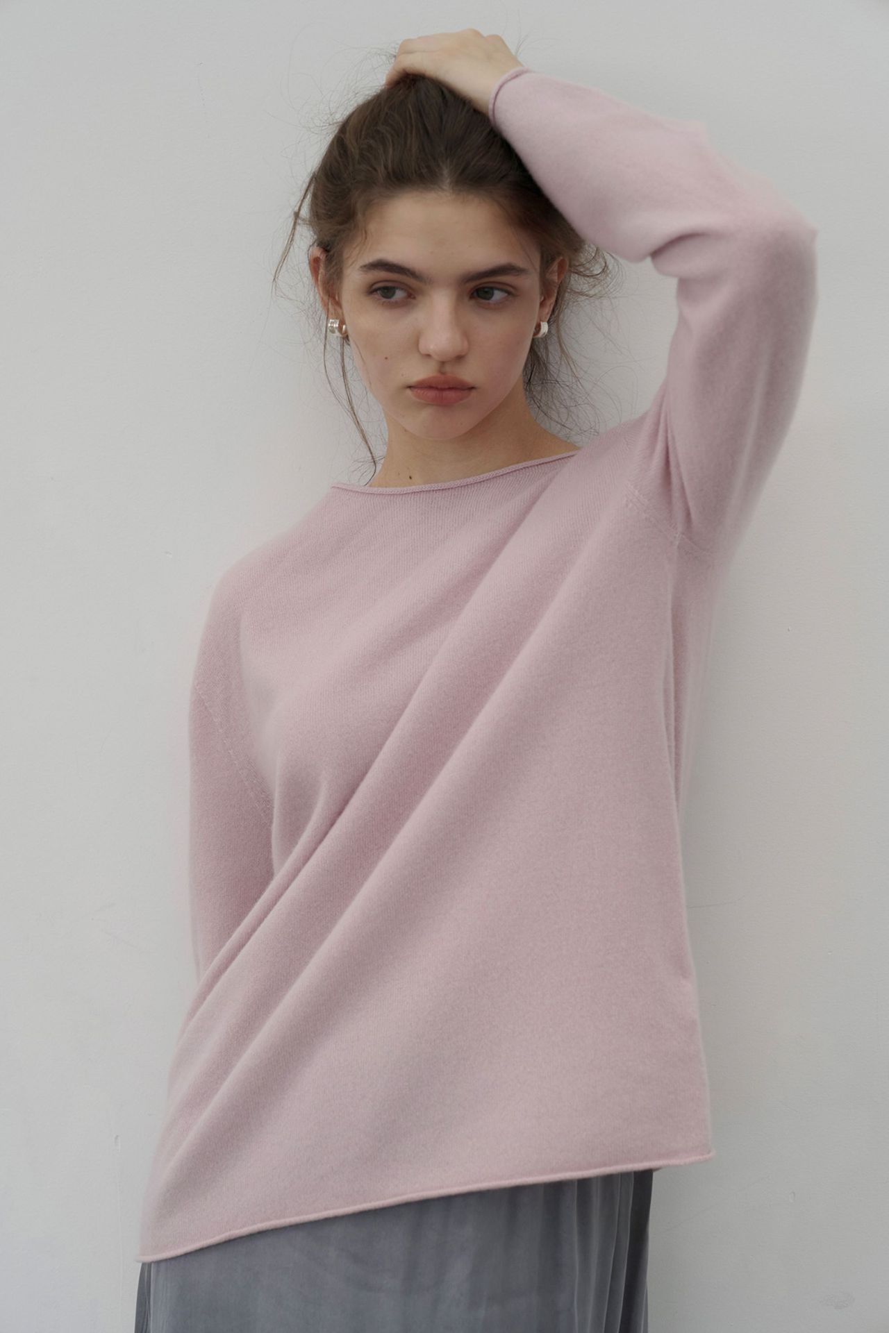 Korean-style seamless one-piece process round-neck pullover cotton and wool sweater, basic base layer for women a1183 in autumn and winter pic 40