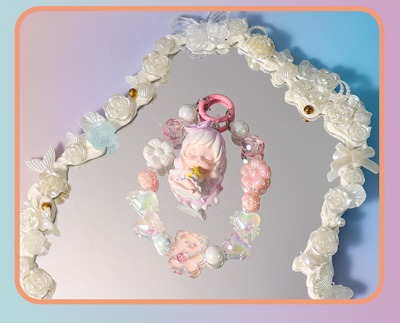 喵呜挂链潮玩盲盒背包手机挂饰新款装饰品送女友礼物生日少女心详情11