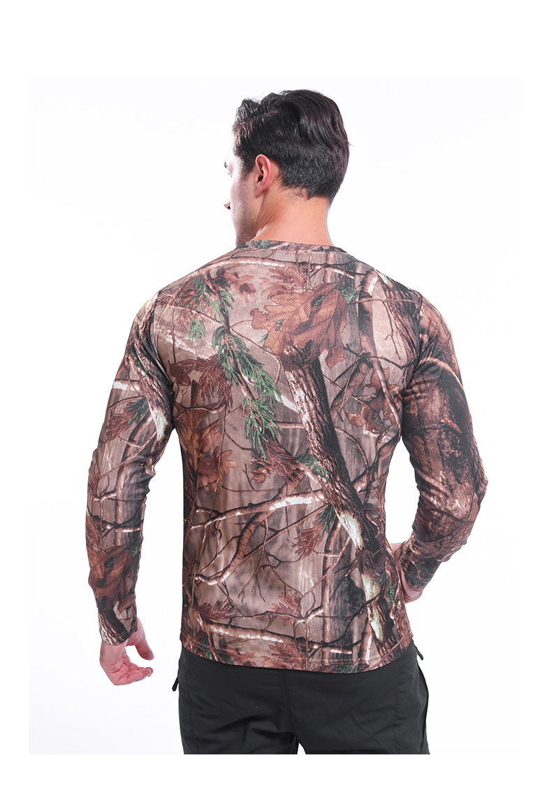 Yitu Tactical Tight-fitting Suit for outdoor sports wear, durable and quick-drying, Ice Silk quick-drying T-shirt top, long-sleeved T-shirt, breathable and quick-drying pic 15