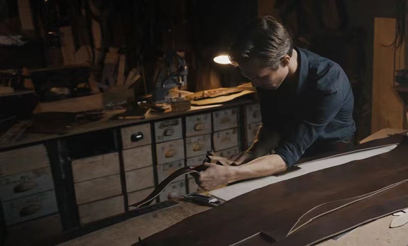 新款外贸热销男士真皮带二层牛皮商务假针扣时尚高档腰带厂家直销详情3