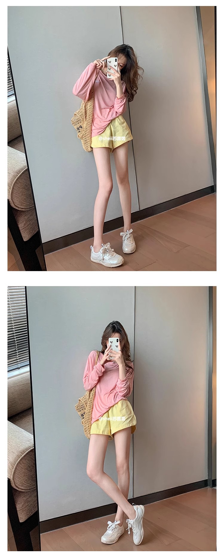 葡萄妈同款康朋街少女~芭蕾风透气网面珍珠系带休闲风阿甘鞋详情7