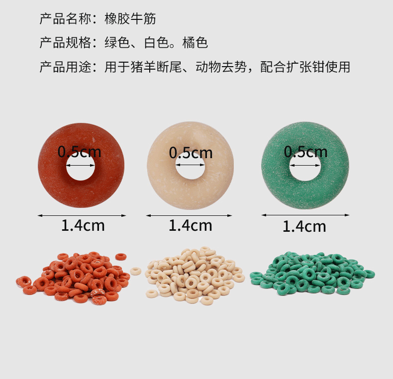 猪羊不锈钢断尾圈扩张钳断尾钳仔猪去势圈钳兽用去势钳尾钳器详情3