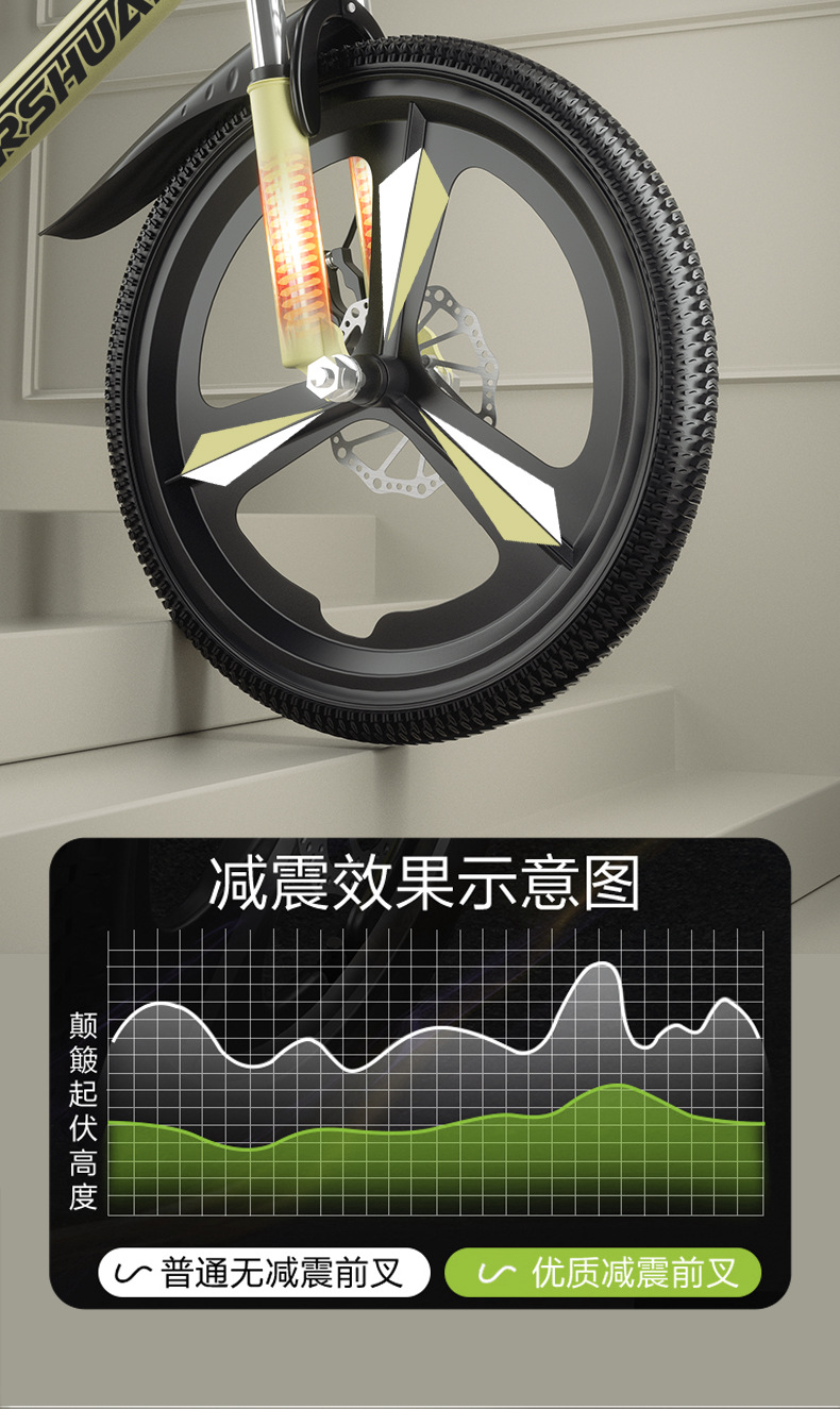 新款儿童自行车6-8-10-12岁男女孩小学生中大童20寸变速山地单车详情8