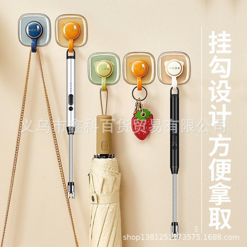 JL825新款家用点火器点火器充电打火机户外防风电弧脉冲火机详情27