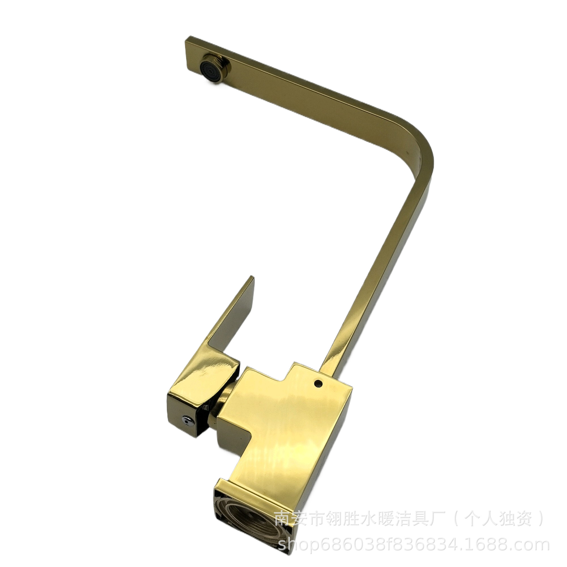 厂家直销跨境外贸菜盆洗脸盆洗手盆冷热七字旋转高颜值高端水龙头详情2