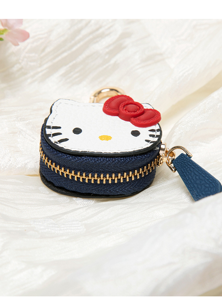 En stock lindo dibujos animados KT gato colgante alto nivel de apariencia hello kitty bolsa colgante llavero chica mejor amiga regalo pic 16