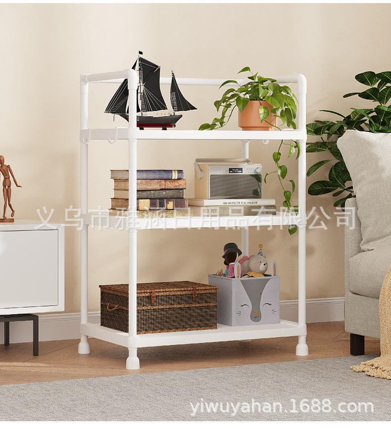 跨境多层高脚款厨房收纳整理置物架调料收纳架微波炉架杂物收纳架详情15