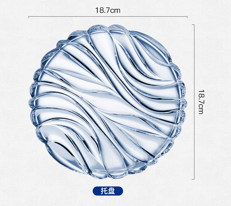 捷克进口高档水晶白酒杯礼盒套装家用一两杯刻度分酒器送长辈礼物详情14