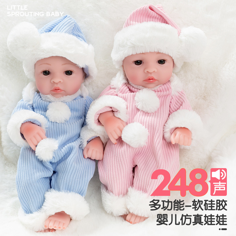 Куклы из разы 30CM куклы из куклы, имитированные куклы из мягкого клея для детей, сделанные на заказ из домашних игрушек pic 25