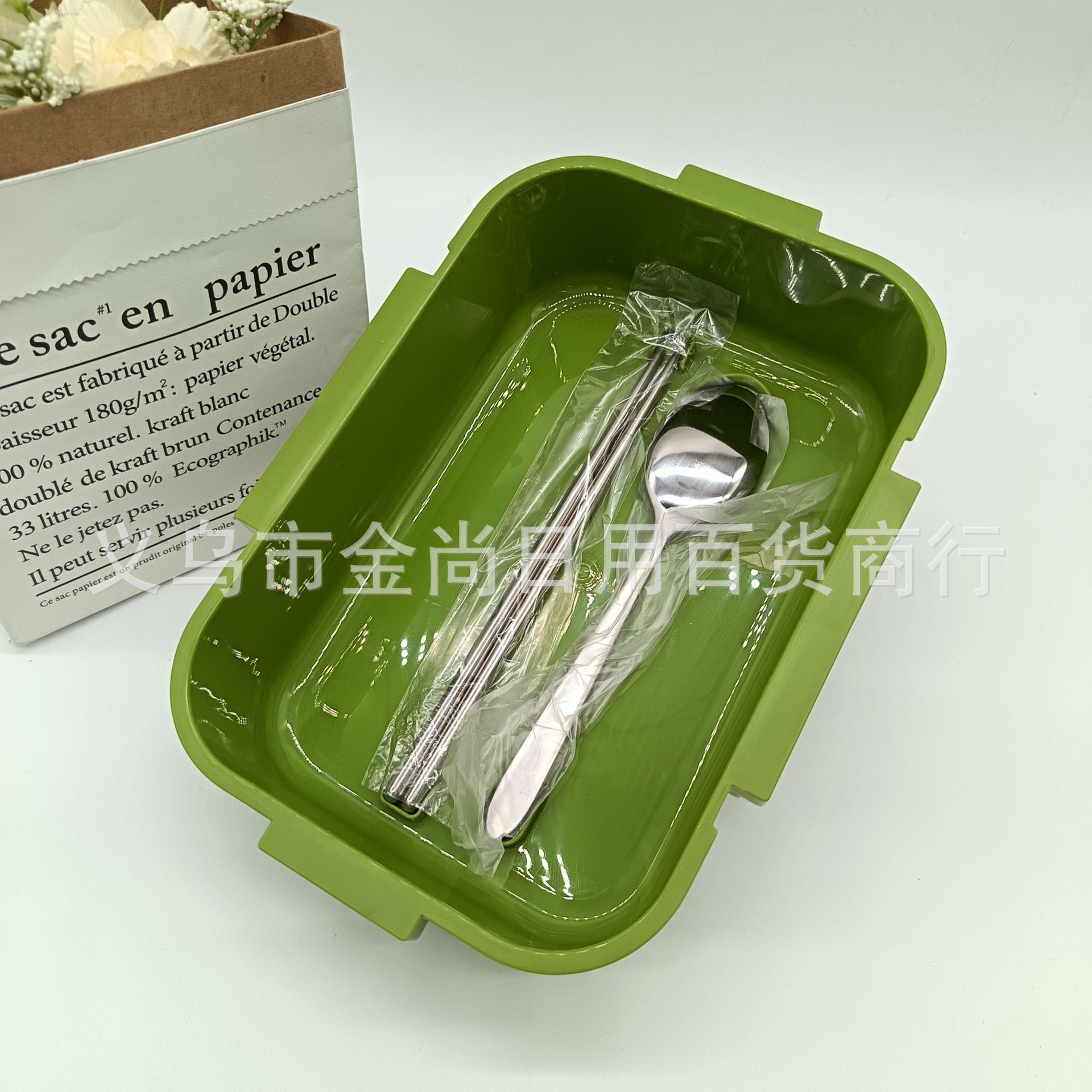 2025 nuevo estilo simple y exquisito estudiante trabajador de oficina caja de almuerzo portátil de acero inoxidable para niños portátil caja de comida bento dividido pic 7