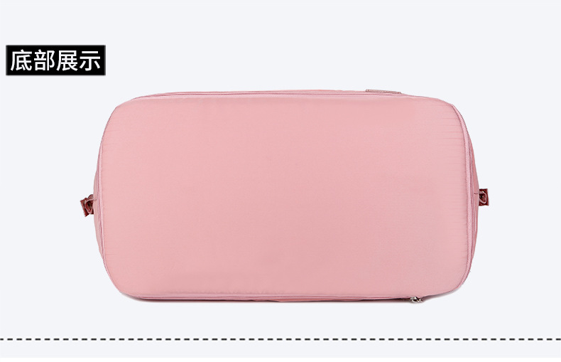 A new dry-wet separated luggage bag and a large-capacity multi-functional portable fitness bag that can be stored in a suitcase with a pull handle pic 29