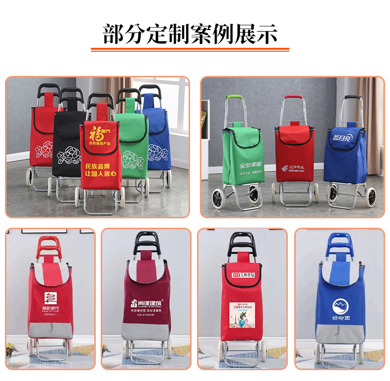 老年人买菜车可爬楼三轮购物车超市菜市场小拉车折叠手拉小推车详情5