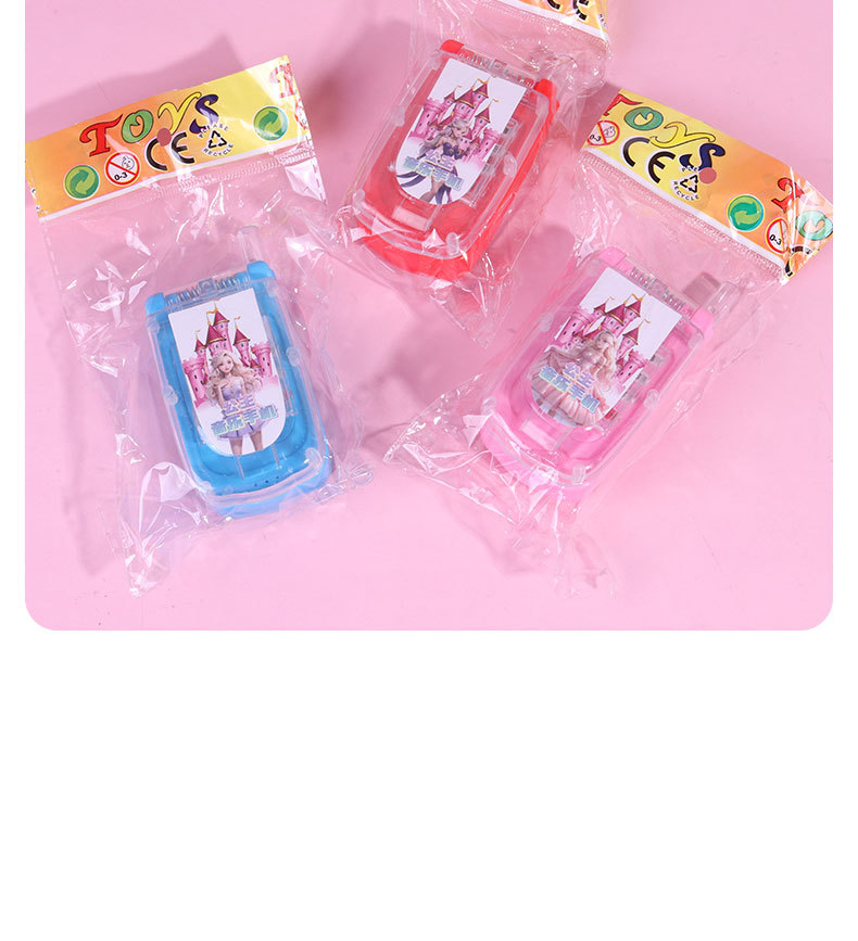 公主音乐灯光翻盖手机创意儿童电话玩具仿真益智早教地摊玩具详情15
